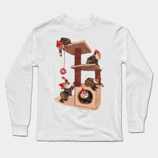 Frisky Gnomes Long Sleeve T-Shirt